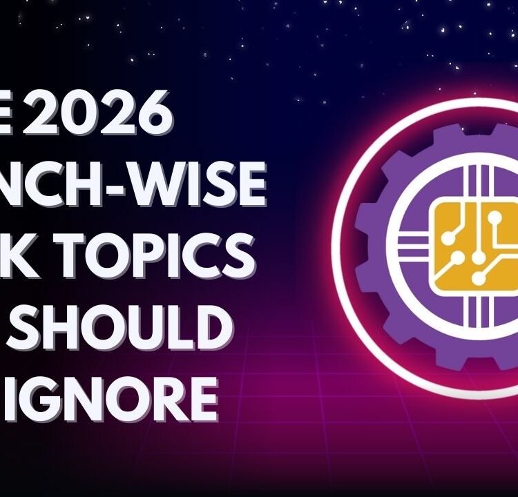 GATE 2026 Branch-wise Weak Topics You Should Not Ignore