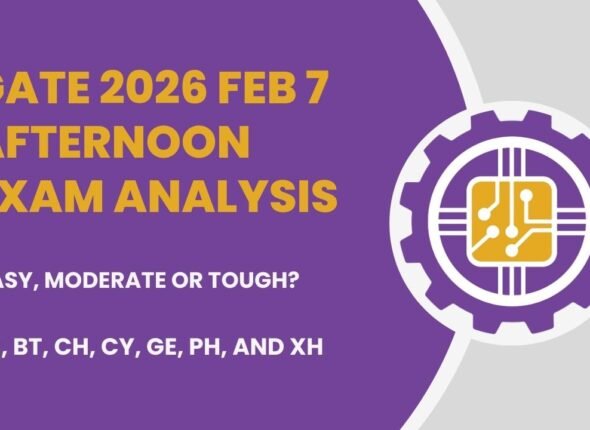 GATE 2026 Feb 7 Afternoon Exam Analysis