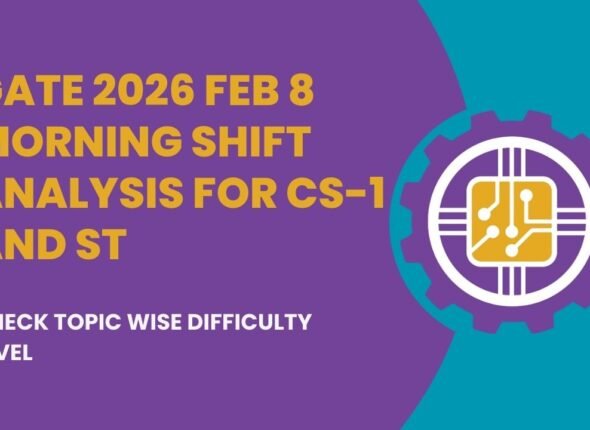GATE 2026 Feb 8 Morning Shift Analysis
