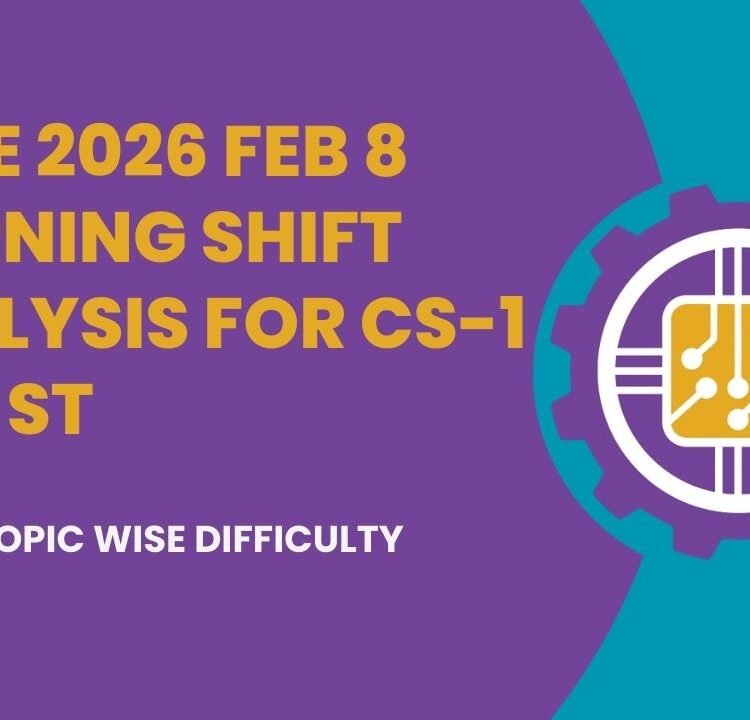 GATE 2026 Feb 8 Morning Shift Analysis