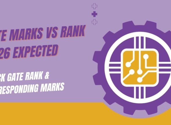 GATE Marks vs Rank 2026 Expected