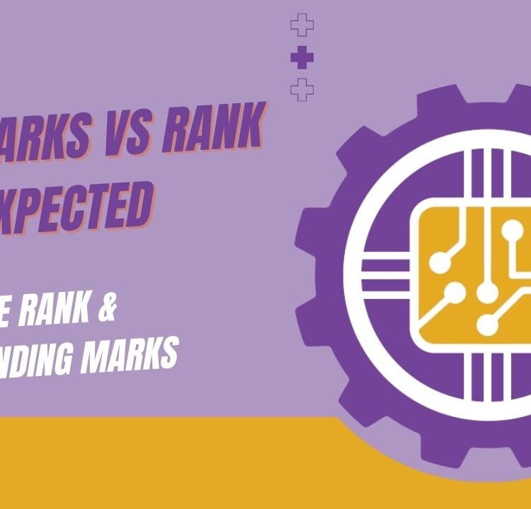 GATE Marks vs Rank 2026 Expected