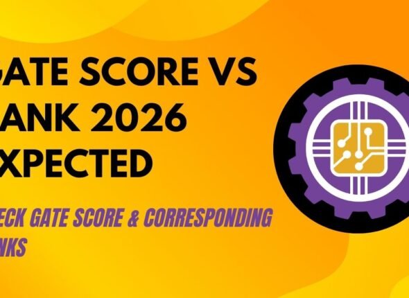 GATE Score vs Rank 2026 Expected