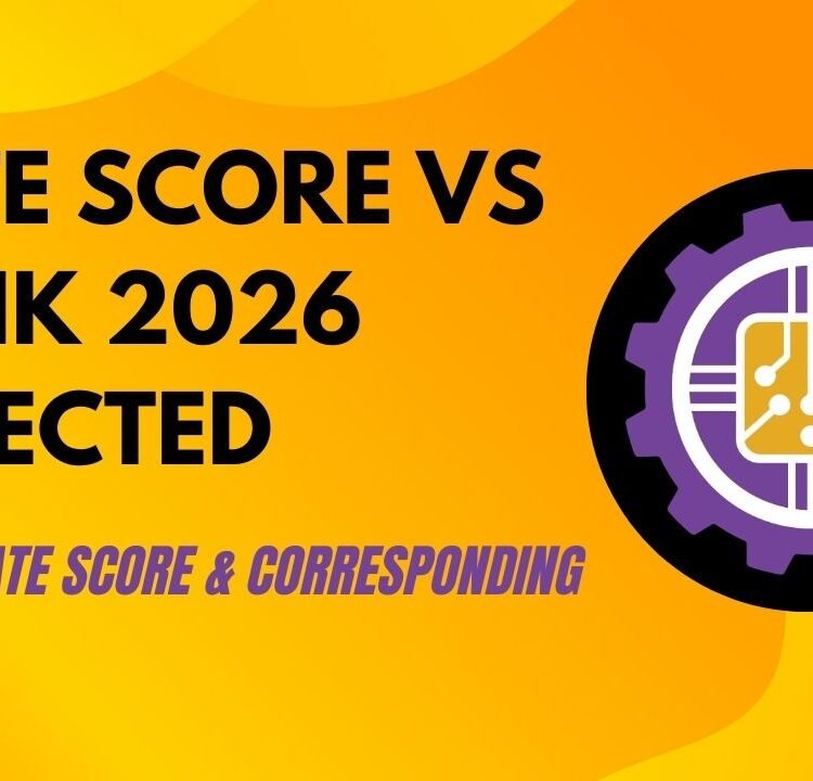 GATE Score vs Rank 2026 Expected