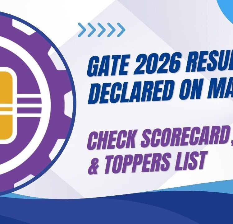 GATE 2026 Result Declared on March 19